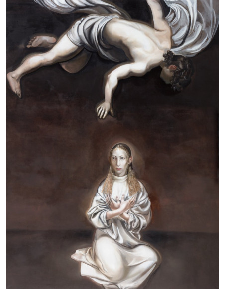 „Zwiastowanie” - Michał Żądło | Reprodukcja obrazu religijnego