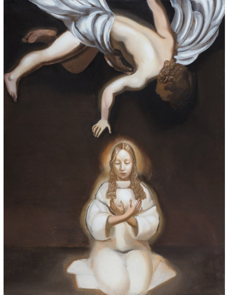 „Zwiastowanie II” - Michał Żądło | Reprodukcja obrazu religijnego