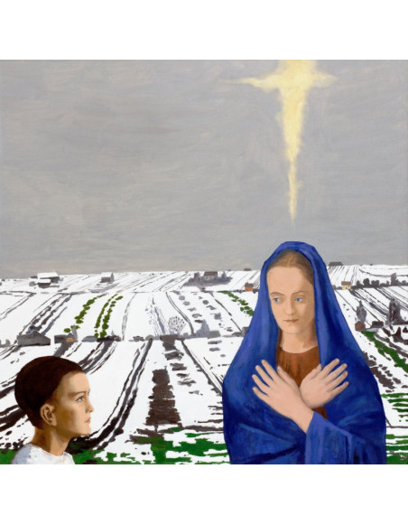 „Zwiastowanie II” - Krzysztof Klimek | Reprodukcja obrazu religijnego