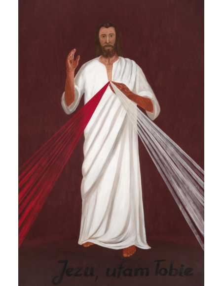 „Jezus Miłosierny” - Jarosław Modzelewski | Reprodukcja obrazu religijnego