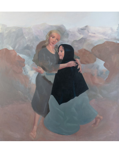 „Nawiedzenie św. Elżbiety” Wojciech Głogowski | Reprodukcja obrazu religijnego