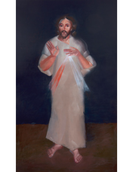 „Jezus Miłosierny” - Wojciech Głogowski | Reprodukcja obrazu religijnego