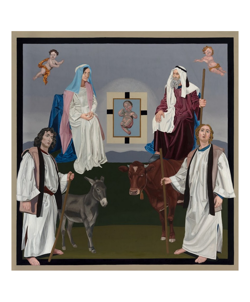 „Boże Narodzenie” – Ignacy Czwartos | Reprodukcja obrazu religijnego