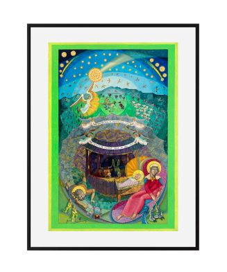 „Boże Narodzenie” – Jacek Dłużewski | Reprodukcja obrazu religijnego