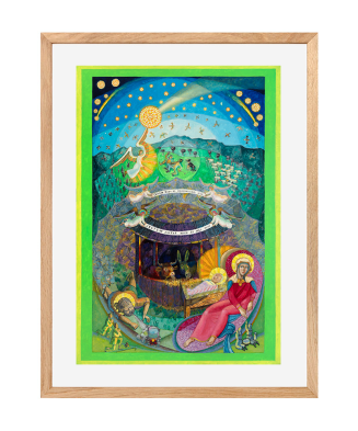 „Boże Narodzenie” – Jacek Dłużewski | Reprodukcja obrazu religijnego