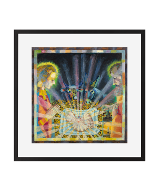 „Boże Narodzenie” – Jacek Dłużewski | Reprodukcja obrazu religijnego