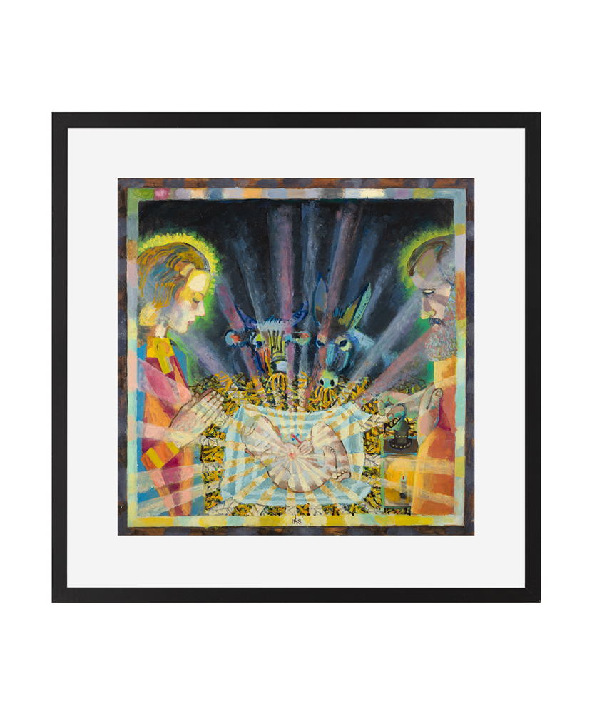 „Boże Narodzenie” – Jacek Dłużewski | Reprodukcja obrazu religijnego