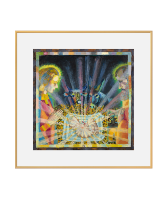 „Boże Narodzenie” – Jacek Dłużewski | Reprodukcja obrazu religijnego