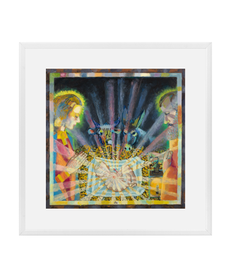 „Boże Narodzenie” – Jacek Dłużewski | Reprodukcja obrazu religijnego