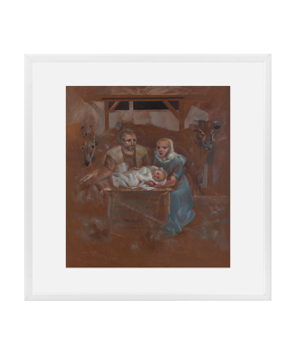 „Boże Narodzenie” - Wojciech Głogowski | Reprodukcja obrazu religijnego