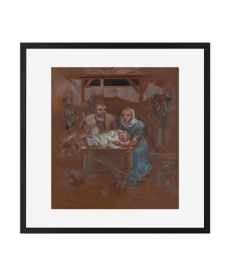 „Boże Narodzenie” - Wojciech Głogowski | Reprodukcja obrazu religijnego