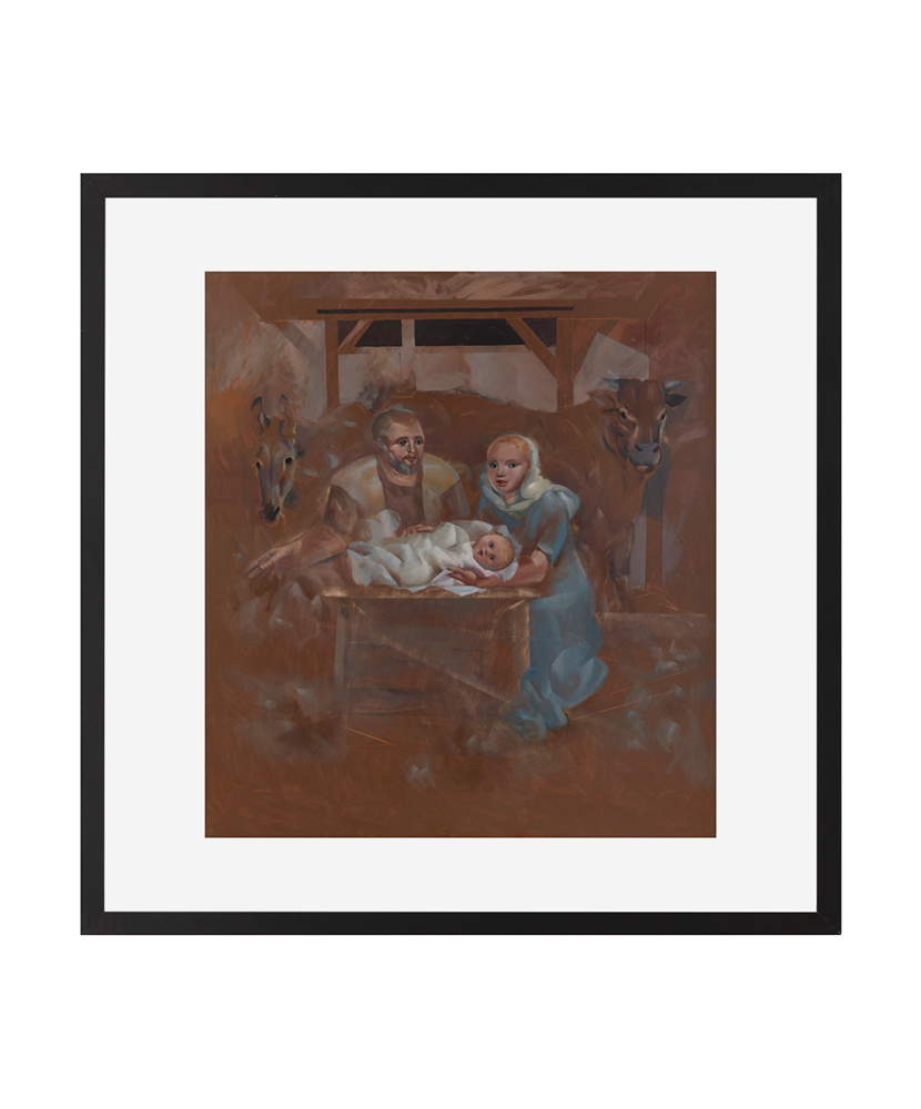 „Boże Narodzenie” - Wojciech Głogowski | Reprodukcja obrazu religijnego