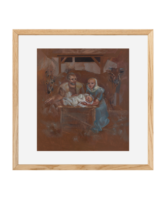 „Boże Narodzenie” - Wojciech Głogowski | Reprodukcja obrazu religijnego