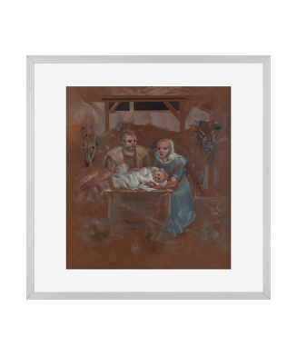 „Boże Narodzenie” - Wojciech Głogowski | Reprodukcja obrazu religijnego