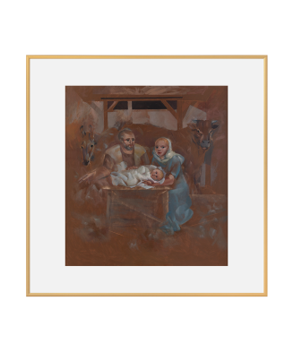 „Boże Narodzenie” - Wojciech Głogowski | Reprodukcja obrazu religijnego