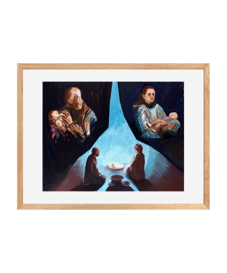 „Boże Narodzenie” - Jarosław Modzelewski | Reprodukcja obrazu religijnego