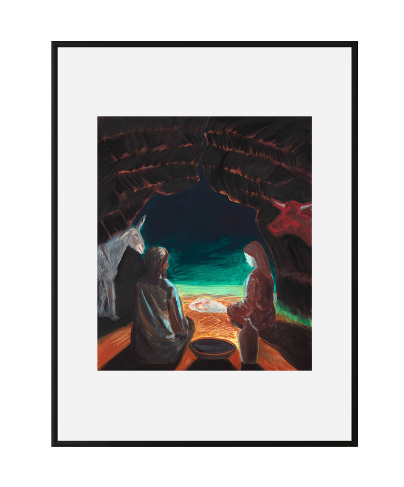 „Boże Narodzenie III” - Jarosław Modzelewski | Reprodukcja obrazu religijnego