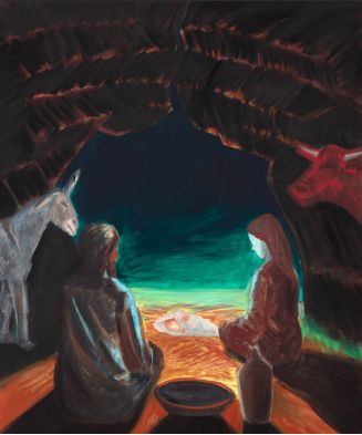 „Boże Narodzenie III” - Jarosław Modzelewski | Reprodukcja obrazu religijnego