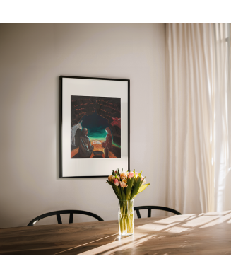 „Boże Narodzenie III” - Jarosław Modzelewski | Reprodukcja obrazu religijnego