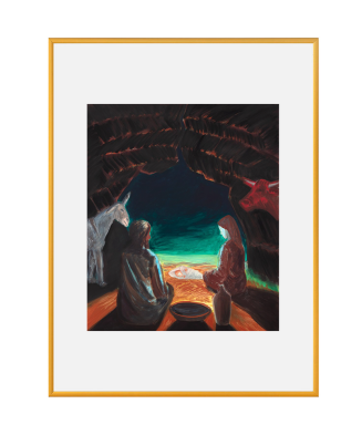 „Boże Narodzenie III” - Jarosław Modzelewski | Reprodukcja obrazu religijnego