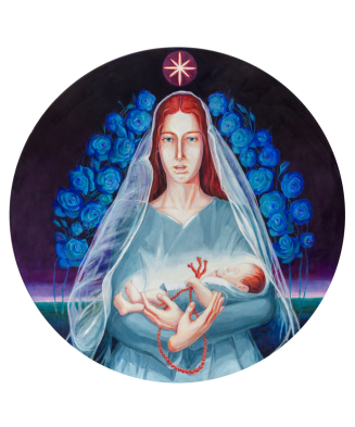 „Boże Narodzenie II” - Bogna Podbielska | Reprodukcja obrazu religijnego