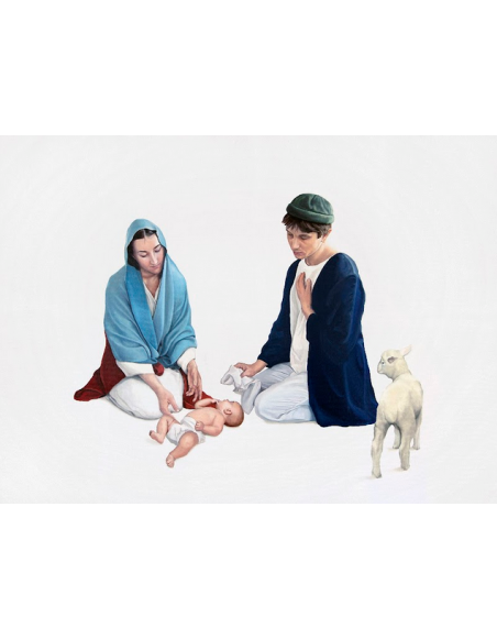 „Boże Narodzenie” - Beata Stankiewicz | Reprodukcja obrazu religijnego