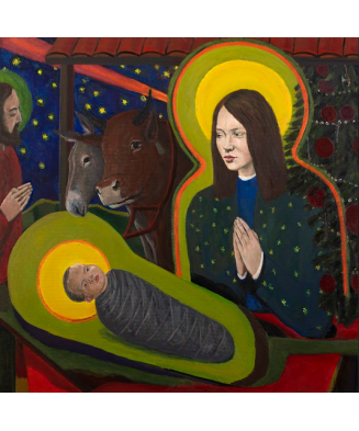 „Boże Narodzenie II” - Grzegorz Wnęk | Reprodukcja obrazu religijnego