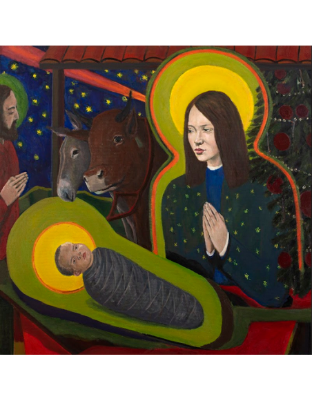 „Boże Narodzenie II” - Grzegorz Wnęk | Reprodukcja obrazu religijnego