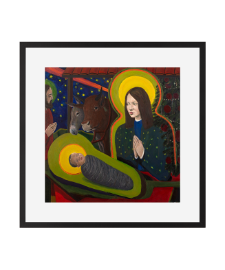 „Boże Narodzenie II” - Grzegorz Wnęk | Reprodukcja obrazu religijnego