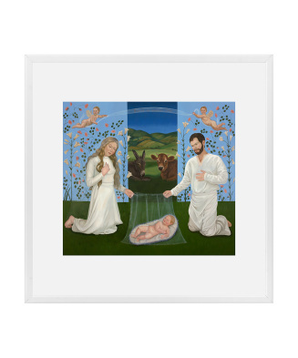 „Boże Narodzenie I” - Karolina Żądło | Reprodukcja obrazu religijnego