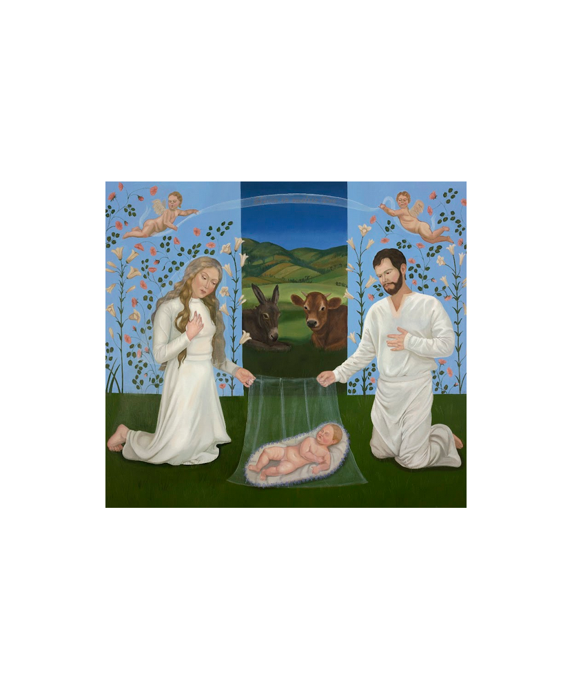 „Boże Narodzenie I” - Karolina Żądło | Reprodukcja obrazu religijnego