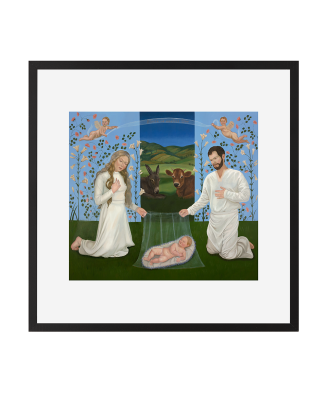 „Boże Narodzenie I” - Karolina Żądło | Reprodukcja obrazu religijnego