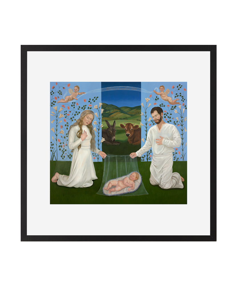 „Boże Narodzenie I” - Karolina Żądło | Reprodukcja obrazu religijnego