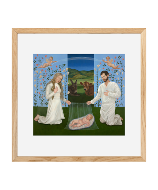 „Boże Narodzenie I” - Karolina Żądło | Reprodukcja obrazu religijnego