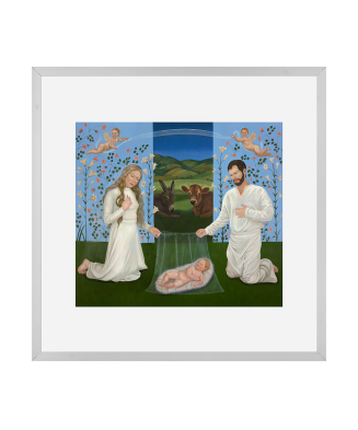 „Boże Narodzenie I” - Karolina Żądło | Reprodukcja obrazu religijnego