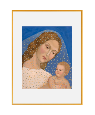 „Boże Narodzenie II” - Karolina Żądło | Reprodukcja obrazu religijnego