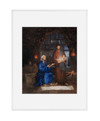 „Boże Narodzenie I” - Krzysztof Klimek | reprodukcja obrazu religijnego