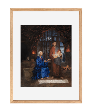 „Boże Narodzenie I” - Krzysztof Klimek | reprodukcja obrazu religijnego