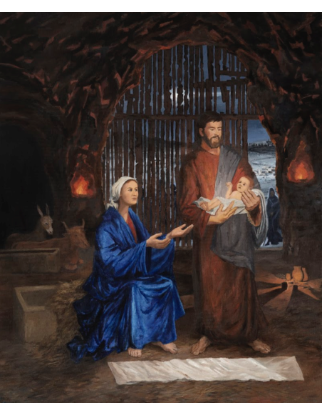 „Boże Narodzenie I” - Krzysztof Klimek | reprodukcja obrazu religijnego