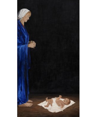 „Boże Narodzenie II” - Krzysztof Klimek | Reprodukcja obrazu religijnego