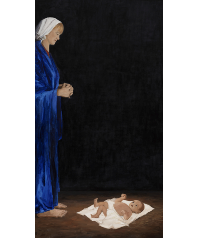 „Boże Narodzenie II” - Krzysztof Klimek | Reprodukcja obrazu religijnego