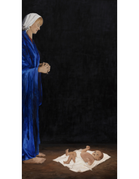 „Boże Narodzenie II” - Krzysztof Klimek | Reprodukcja obrazu religijnego