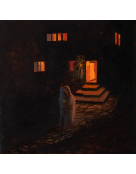 „Nawiedzenie św. Elżbiety II” - Krzysztof Klimek | Reprodukcja obrazu religijnego