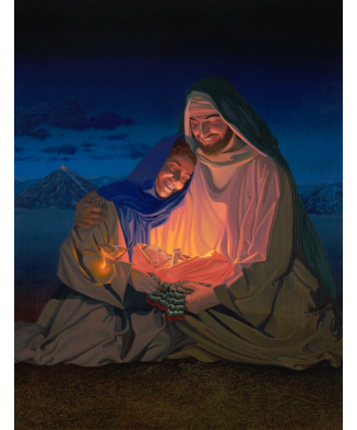 „Boże Narodzenie” - Jacek Hajnos OP | Reprodukcja obrazu religijnego