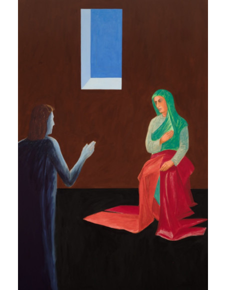 „Zwiastowanie” - Jarosław Modzelewski | Reprodukcja obrazu religijnego