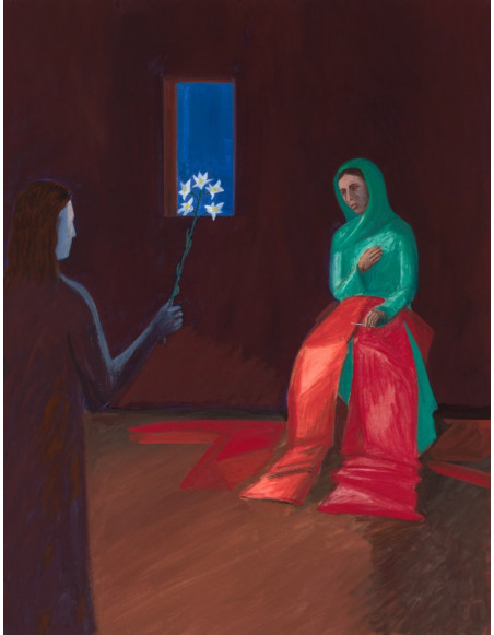 „Zwiastowanie II” - Jarosław Modzelewski | Reprodukcja obrazu religijnego