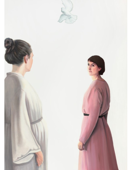 „Nawiedzenie św. Elżbiety” - Beata Stankiewicz | Reprodukcja obrazu religijnego